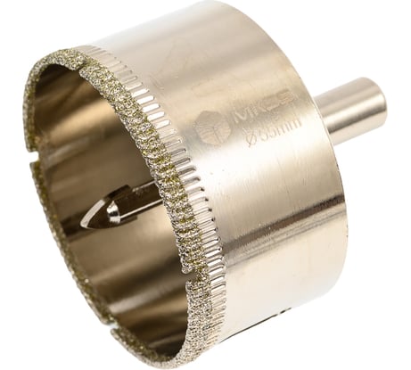 Коронка алмазная по керамике и стеклу с центрирующим сверлом MKSS Toolbox 55 мм KS-55