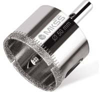 Коронка алмазная по керамике и стеклу с центрирующим сверлом MKSS Toolbox 50 мм KS-50