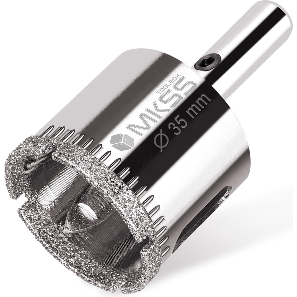 Коронка алмазная по керамике и стеклу с центрирующим сверлом MKSS ...