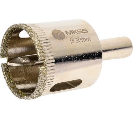 Коронка алмазная по керамике и стеклу с центрирующим сверлом MKSS Toolbox 30 мм KS-30