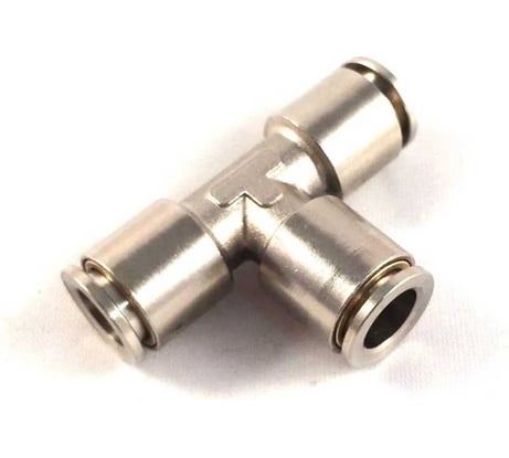 Фитинг Pegas pneumatic MPUT10 тройник 10 мм металлический 6303