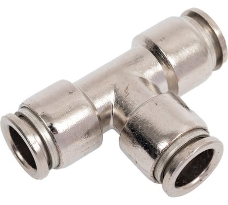 Фитинг Pegas pneumatic MPUT12 тройник 12 мм металлический 6304