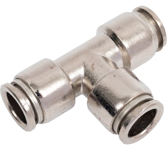 Фитинг Pegas pneumatic MPUT12 тройник 12 мм металлический 6304 1