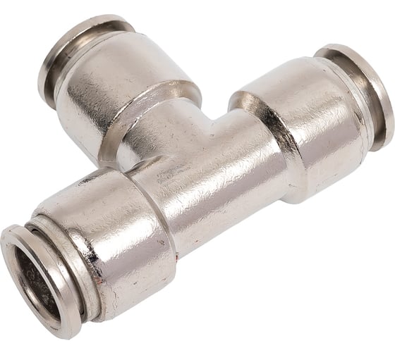 Фитинг Pegas pneumatic MPUT12 тройник 12 мм металлический 6304