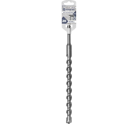 Бур по бетону Basis (20x250х310 мм; SDS-plus) Monogram 088-048 1