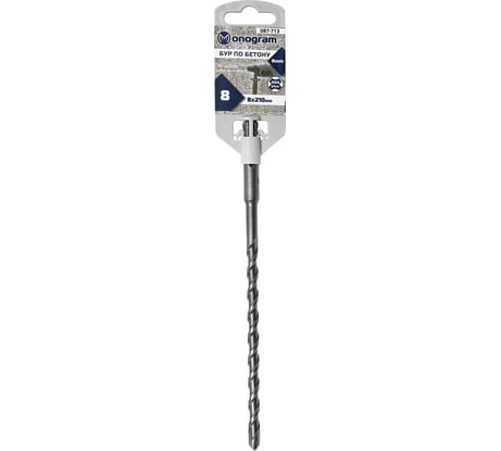 Бур по бетону Basis (8x150х210 мм; SDS-plus) Monogram 087-713