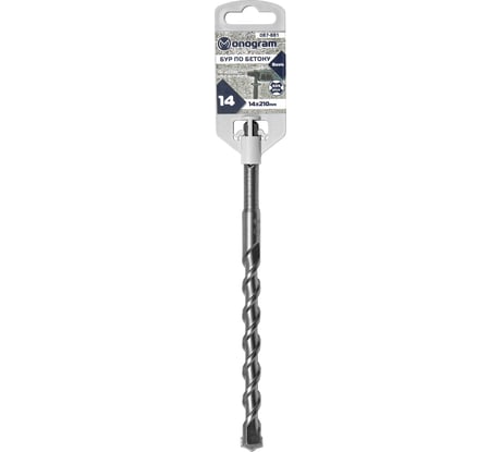 Бур по бетону Basis (14x150х210 мм; SDS-plus) Monogram 087-881