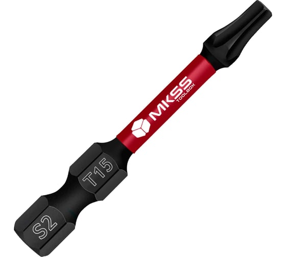 Бита торсионная магнитная MKSS Toolbox Т15, 50мм (10 шт) MK3021 1
