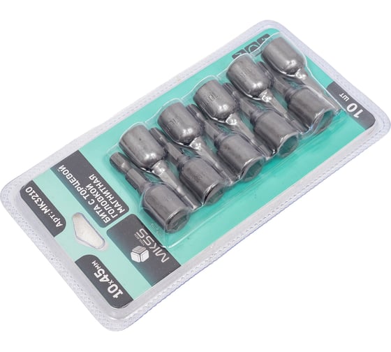 Головка магнитная MKSS Toolbox 10x45 мм (10 шт) MK3210