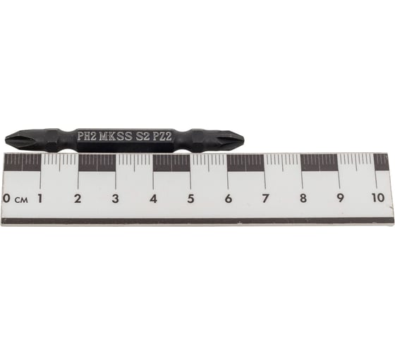 Бита магнитная двухстороняя MKSS Toolbox РН2/PZ2, 65 мм (10 шт) MK2823