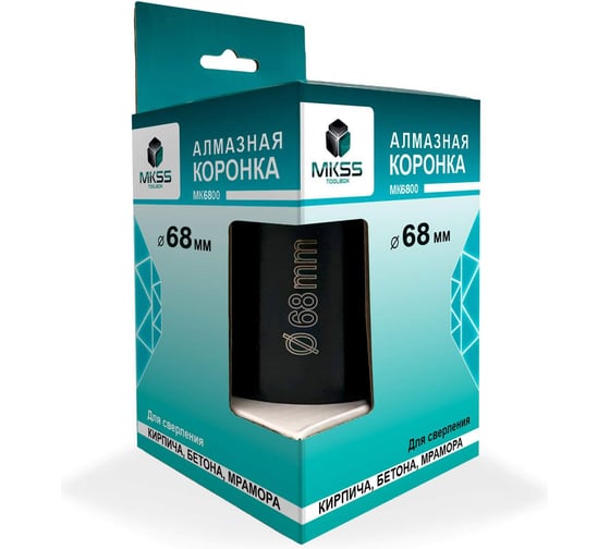 Коронка алмазная безударная по бетону SDS plus MKSS Toolbox 68 мм MK6800