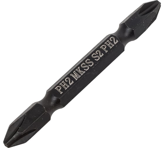 Бита магнитная двухстороняя MKSS Toolbox РН2/PH2, 65 мм (10 шт) MK2822