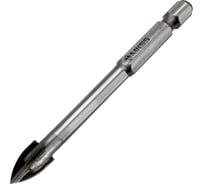 Сверло твердосплавное по керамограниту, стеклу и керамике MKSS Toolbox QUADRO 6мм TS4006