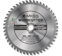 Диск пильный по дереву MKSS Toolbox Woodcutter WC2350 235x48Тх32/30 мм WC23504832