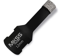 Коронка алмазная универсальная MKSS Toolbox KS2803 HARD W 12 мм, M14 для УШМ KS28030012
