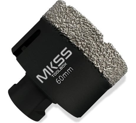 Коронка алмазная универсальная MKSS Toolbox KS2803 HARD 60 мм, M14 для УШМ KS28030060