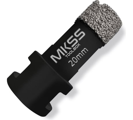 Коронка алмазная универсальная MKSS Toolbox KS2803 HARD 20 мм, M14 для УШМ KS28030020
