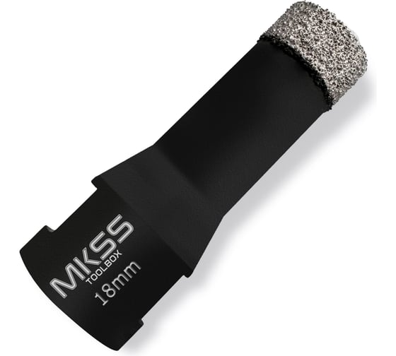 Коронка алмазная универсальная MKSS Toolbox KS2803 HARD W 18 мм, M14 для УШМ KS28030018
