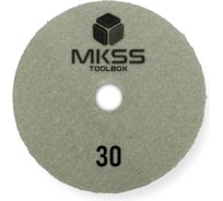 Алмазный гибкий шлифовальный круг MKSS Toolbox MK2604 АГШК Ø100 Р30 для мокрой шлифовки MKSS MK26040030
