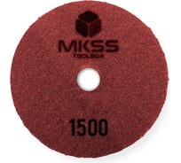 Алмазный гибкий шлифовальный круг MKSS Toolbox MK2604 АГШК Ø100 Р1500 для мокрой полировки MKSS MK26041500