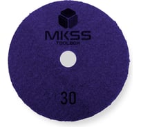 Алмазный гибкий шлифовальный круг MKSS Toolbox MK2606 АГШК Ø100 Р30 для сухой шлифовки MKSS MK26060030