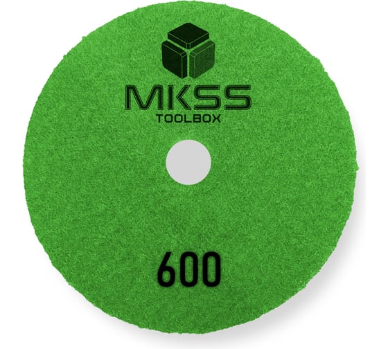 Алмазный гибкий шлифовальный круг MKSS Toolbox MK2606 АГШК Ø100 Р600 для сухой лощения MKSS MK26060600 1