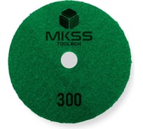 Алмазный гибкий шлифовальный круг MKSS Toolbox MK2606 АГШК Ø100 Р300 для сухой шлифовки MKSS MK26060300