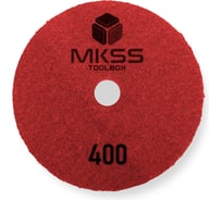 Алмазный гибкий шлифовальный круг MKSS Toolbox MK2606 АГШК Ø100 Р400 для сухой шлифовки MKSS MK26060400