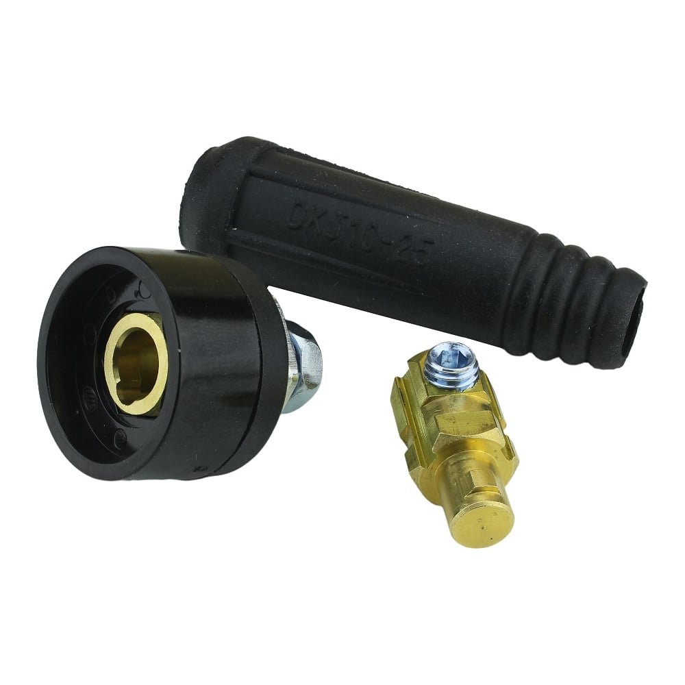 Разъем кабельный Diamond Industrial DKJ10-25 200А папа-мама для ...