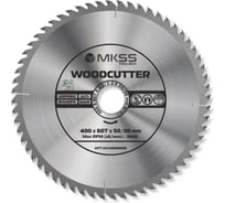 Диск пильный по дереву MKSS Toolbox Woodcutter WC4000 400x60Тх50/30 мм WC40006050