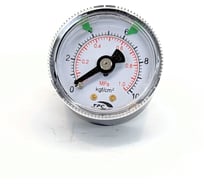 Манометр осевой CDC Pneumatics 41Мм 10Bar/1Mpa, 1/8 PG42-10R-01M-1