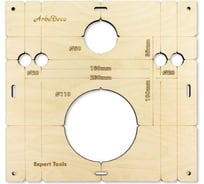 Шаблон для инсталляции ЗАГОРСКИЙ ЛАКОКРАСОЧНЫЙ ЗАВОД 50мм/110мм ZLK08287