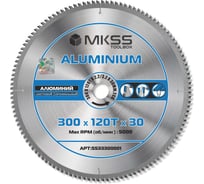 Диск пильный по алюминию MKSS Toolbox Aluminium SS3330 300x120Тх2.2/3.2x30мм SS33300001