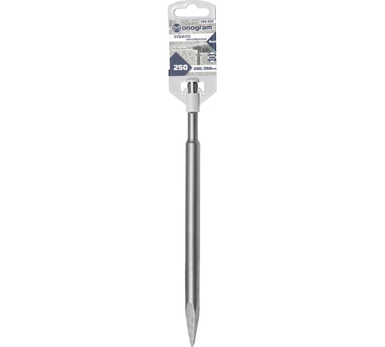 Зубило пикообразное Basis (250 мм; SDS-plus) Monogram 088-888