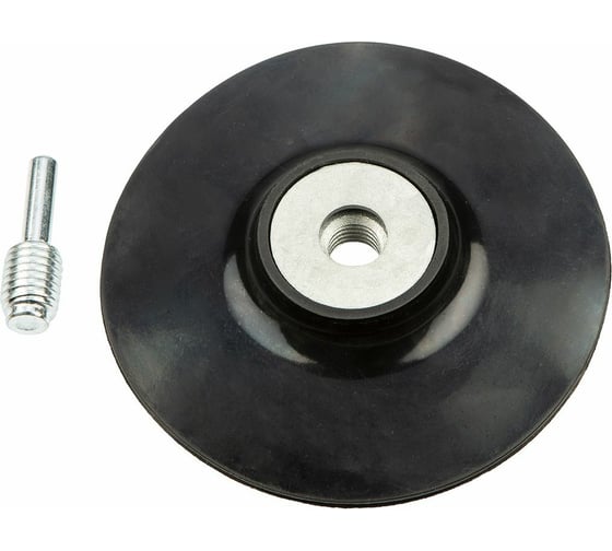 Диск эластичный на липучке (125 мм; M14 + хвостовик) GRAPHITE 55H928