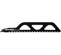 Полотно пильное (305x50x1.5 мм; 2TPI; HM) для сабельной пилы GRAPHITE 56H031