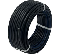 Рукав кислородный ООО "КОМЕД" 3 класс, черный с синей полосой, 50 м, D 9 мм. 2 МПа К007