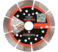 Диск алмазный по арм. бетону Segment UNI MKSS Toolbox SS0103 150x10x22.23мм SS01030150