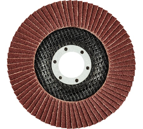 Круг шлифовальный лепестковый (115х22.2 мм; K80) GRAPHITE 55H983