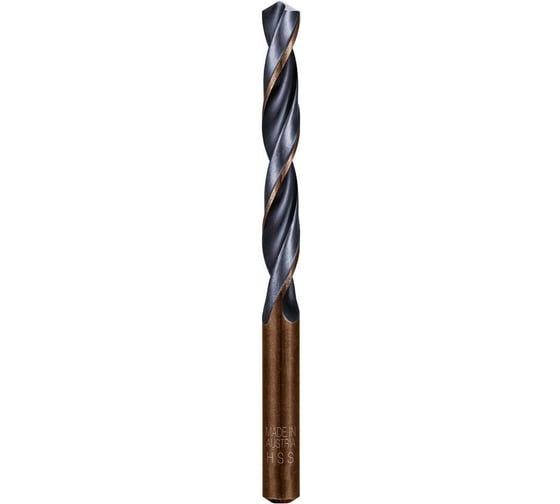 Сверло по металлу Sprint Master DIN 338 RN (10 шт; 8.0х75х117мм; 118 град) Alpen 62600800100 1
