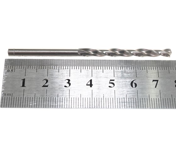Сверло по металлу HSS Cobalt DIN 338 RN, PLT (4.0х43х75 мм) Alpen 62300400100