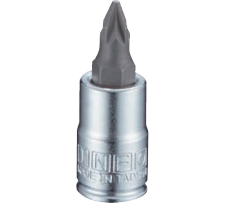 Головка-бита INFO крестовая PZ.3, L=32 мм, 1/4DR 722323