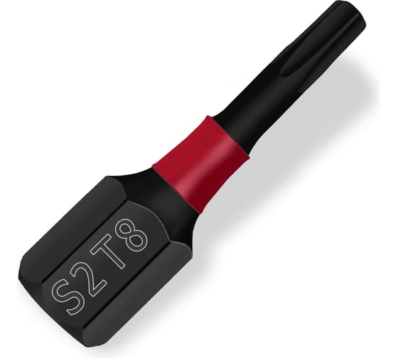 Набор торсионных магнитных бит MKSS Toolbox TORX 25мм, 10шт MK2802