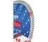 Диск алмазный LUFTER TURBO LUX LARGE тротуарная плитка, армированный бетон, все виды кирпича 232 мм 021-232 4