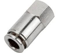 Фитинг металлический BlackWeld 6 мм внутренняя резьба 1/4 6106bw