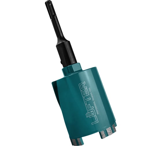 Коронка алмазная LUFTER MAGNETIC LOCK SDSplus без удара, бетон, армобетон 68 мм 026-68 1