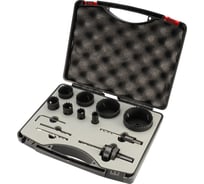 Набор коронок H-Tools Bi-metall 16-67мм HSSE-Co8 13 предметов 04403210