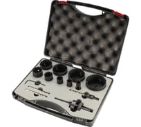 Набор коронок H-Tools Bi-metall 16-67мм HSSE-Co8 14 предметов 04403220