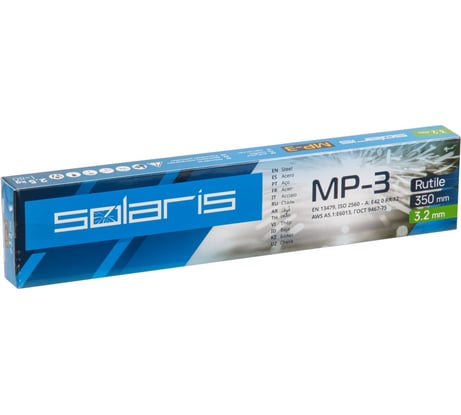 Электроды SOLARIS МР-3 ф 3.2мм, 2.5кг WM-1103