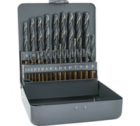 Набор быстрорежущих сверл по металлу Sprint Master KM 25 (25 шт; 1.0-13.0x0.5 мм) Alpen 810321100